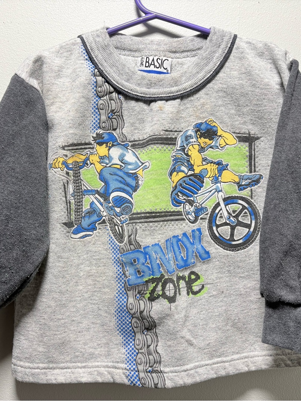 Vtg bmx crewneck